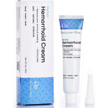 Recuren Plus Hemorrhoids Treatment Hemorrhoid & Fissure Cream Fast Acting Hemorrhoid Cream and Healing Formula for Itching Swelling Bleeding Burning