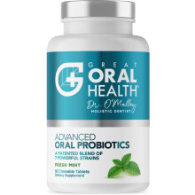 Oral Probiotics for Mouth Bad Breath Treatment for Adults; Dentist Formulated Dental Probiotics for Teeth and Gums Health & Chronic Halitosis with BL