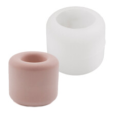Multipurpose Cylinder Silicone Candlestick-Glossy small candle