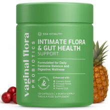Vaginal Probiotics for Women - 26 Billion CFU with Prebiotics, Pineapple & Cranberry - Support Vaginal pH Balance, Yeast, Odour, Gut & Intimate Flora