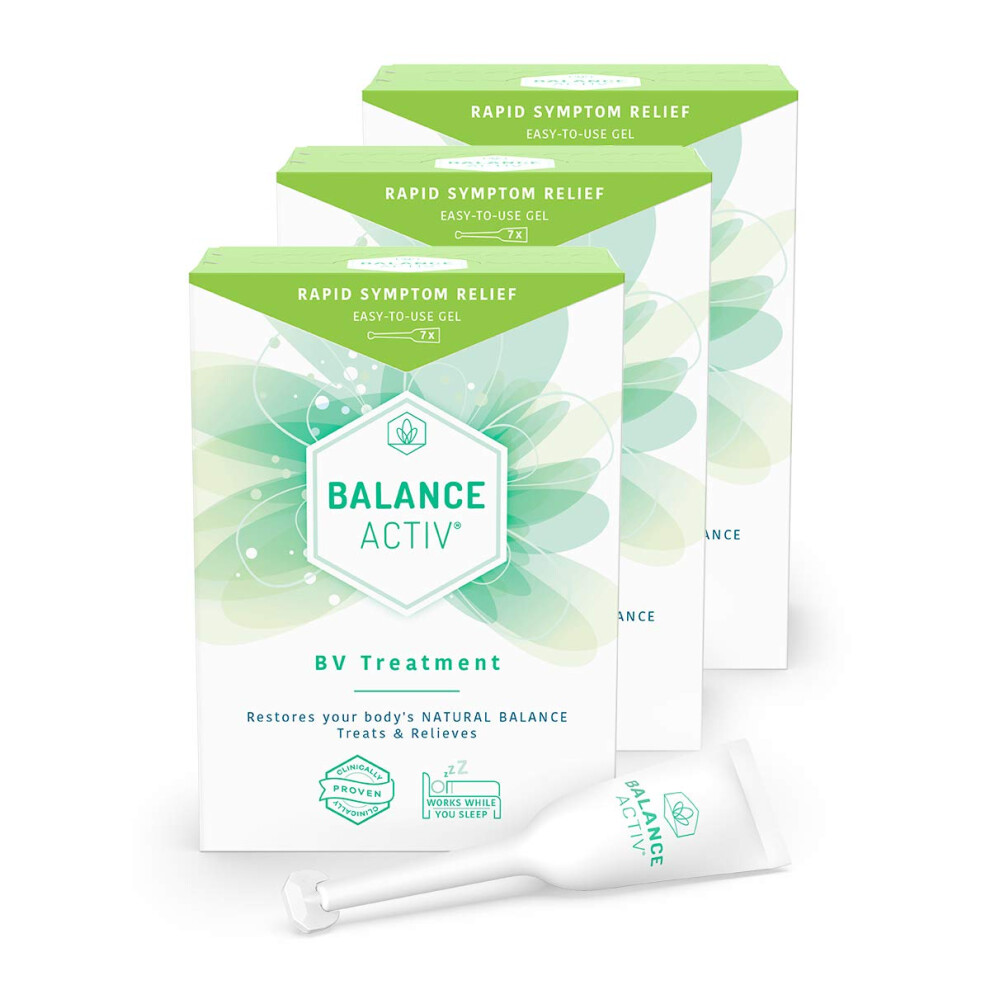 Balance Activ Bv Gel, Bacterial Vaginosis Treatment For Women, Works Naturally To Rapidly Relieve Symptoms Of Unpleasant Odour, Discomfort & Discharg