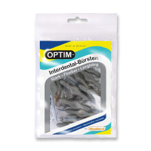 Stoddard OPTIM Interdental Brushes Pack of 16 Grey 1.3 mm Size 7