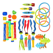Underwater Pool Toy Training Pool Diving Swim Toy Dive Toy Gift Set Kids Pool Toy for Water Toy Adults Fun Game Multicolor