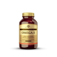 Solgar Triple Strength Omega 3, Supports Brain and Eyes, Heart Health Friendly, Fish Oil, Brown, 100 Count (Pack of 1)
