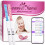 Easy@Home 50 Ovulation Test Strips and 20 Pregnancy Test Strips-Width of 5mm-Powered by Premom Ovulation Predictor iOS and Android App 1