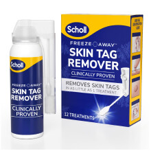 Scholl Freeze Away Skin Tag Removal Kit - Removes Skin Tags in As Little As 1 Treatment - Safe and Effective Skin Tag Remover - Clinically