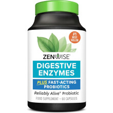 Zenwise Digestive Enzymes Probiotics and Prebiotics - 60 Count