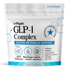 Physis GLP-1 Booster | Appetite & Weight Balance | Metabolic Support | Naturally Stimulate & Stabilise GLP1 | 60 Vegan Capsules | 1 Month Supply | Pr