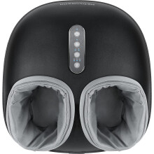 Medcursor Foot Massager Machine with Heat Function, Deep Kneading Massager, Multi-Level Settings & Adjustable Intensity for Home or Office Use (Black