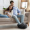 Medcursor Foot Massager Machine with Heat Function, Deep Kneading Massager, Multi-Level Settings & Adjustable Intensity for Home or Office Use (Black 8