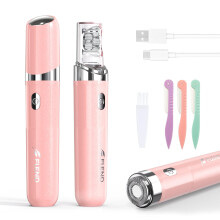 Facial Hair Remover for Women, 2-in-1 Epilator for Women with LED Light USB Rechargeable Portable Electric Epilators Painless Lady Shavers for Face,
