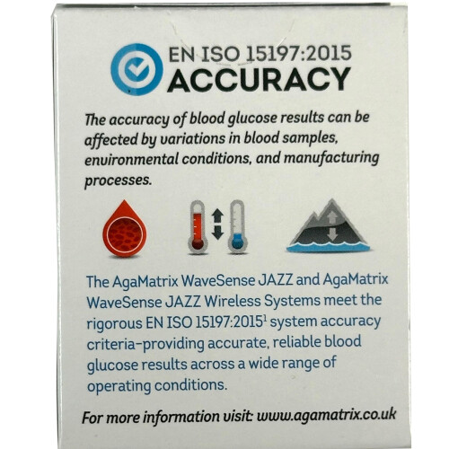 WaveSense JAZZ Test Strips - 50 Pack 1