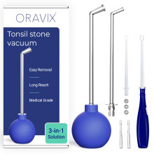 Oravix Tonsil Stone Remover Vacuum, Tonsil Stone Remover for Bad Breath Treatment, Tonsil Stone Suction Tool, Tonsil Stones Remover, Tonsil Stone Rem