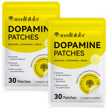 Dopamine Patches, Mood & Positivity Support, Plant-Based Formula, 30 Vegan Patches (2)