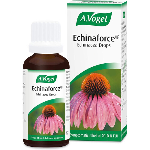 A.Vogel Echinaforce Echinacea Drops | Relieves Cold & Flu Symptoms by Supporting The Immune System | 50ml 1