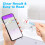 Easy@Home Ovulation Test Strips Fertility Test Kit, Powered by Premom Ovulation Predictor iOS and Android App (40LH) 7