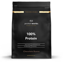 Protein Works - 100% Protein Powder, 100 Servings, Quad Protein Blend, Low Calorie, Low Fat Protein Shake, Phased Protein Release, Chocolate Bueno, 2