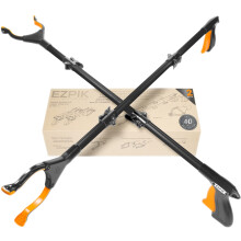 Ezpik 40" Flexible Grabber Pickup Gadgets for Disabled People - Trash & Rubbish Picker Gripper Foldable Litter Grabbers for Adults Pick Up Tool - Lit