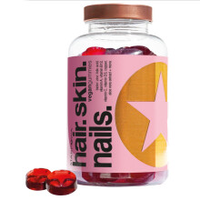 Starpowa Hair Skin and Nails Vitamins - Vitamin Gummies for Growth, Strength & Radiance - Packed with Biotin, Zinc, Vitamins A, C, D, E, B12 & Aloe V