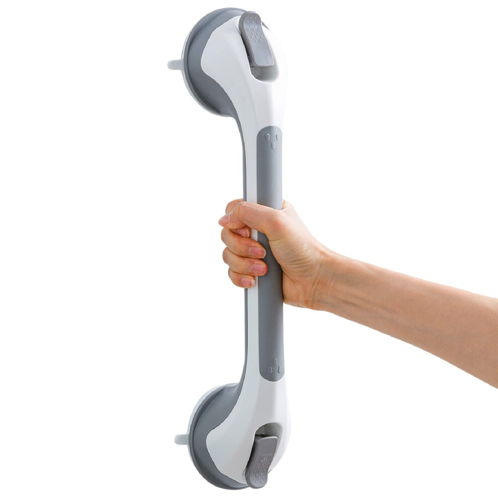 Taili Suction Grab Rails For Bathroom, 43 Cm Suction Handles For Shower, Max Hold 110 Kg Bath Safety Grab Rail For Elderly, Senior, Disabled, Strong