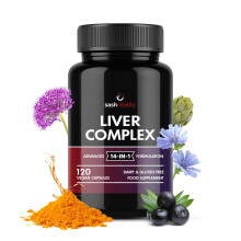 Liver Care & Detox Capsules High Strength | Milk Thistle, Artichoke, Dandelion & Choline | Essential Natural Ingredients for Healthy Liver Function |