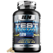 Test Xtreme Supplement for Men – High Strength Booster Supplements with D-Aspartic Acid, Maca Root, Zinc and Magnesium (120 Vegan Capsules)