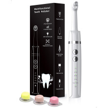 Tooth Polisher, Trueocity Toothbrush Teeth whitening kit with 5 Modes for Plaque Stain Removal Yellow Teeth, Teeth Polisher Stain Remover with 5 Head