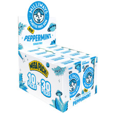 Milliways Peppermint Chewing Gum, Plastic Free, Sugar Free, Aspartame Free, Natural | 10 Packs of 30 Pieces (300 Pieces Total) | MEGA PACK | Xylitol,