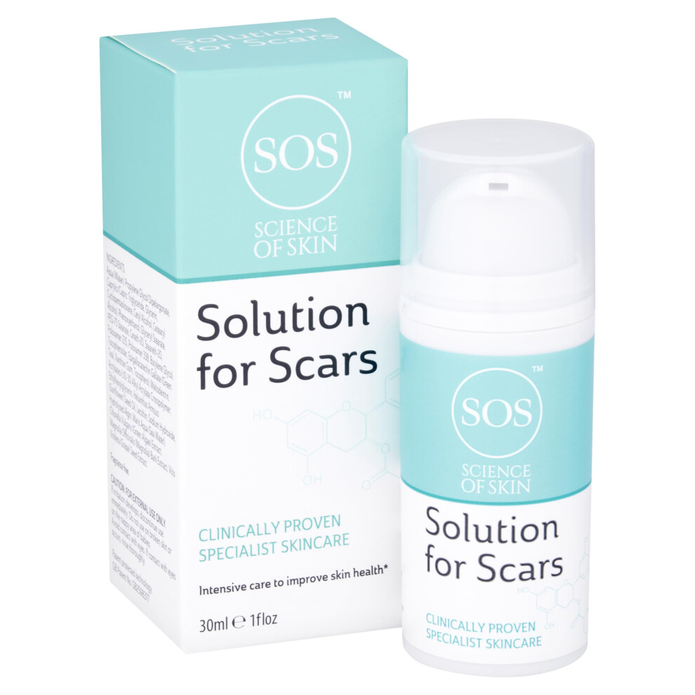 Sos Science Of Skin Cream Science Of Skin Solution For Scars-Clinically Proven Active Scar Reduces The Appearance Of Old & New Scars. Clinically Proven To Reduce The Ap