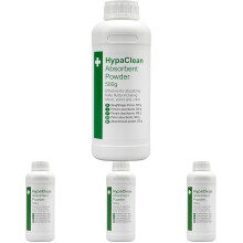 Safety First Aid Group HypaClean Absorbent Powder, 500 g (Pack of 4)