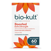 Bio-Kult Boosted Extra Strength Gut Health| 14 Strains | Probiotics for Women & Men | Immune & Digestive Support | Shelf-Stable, Non-GMO, Gluten-Free