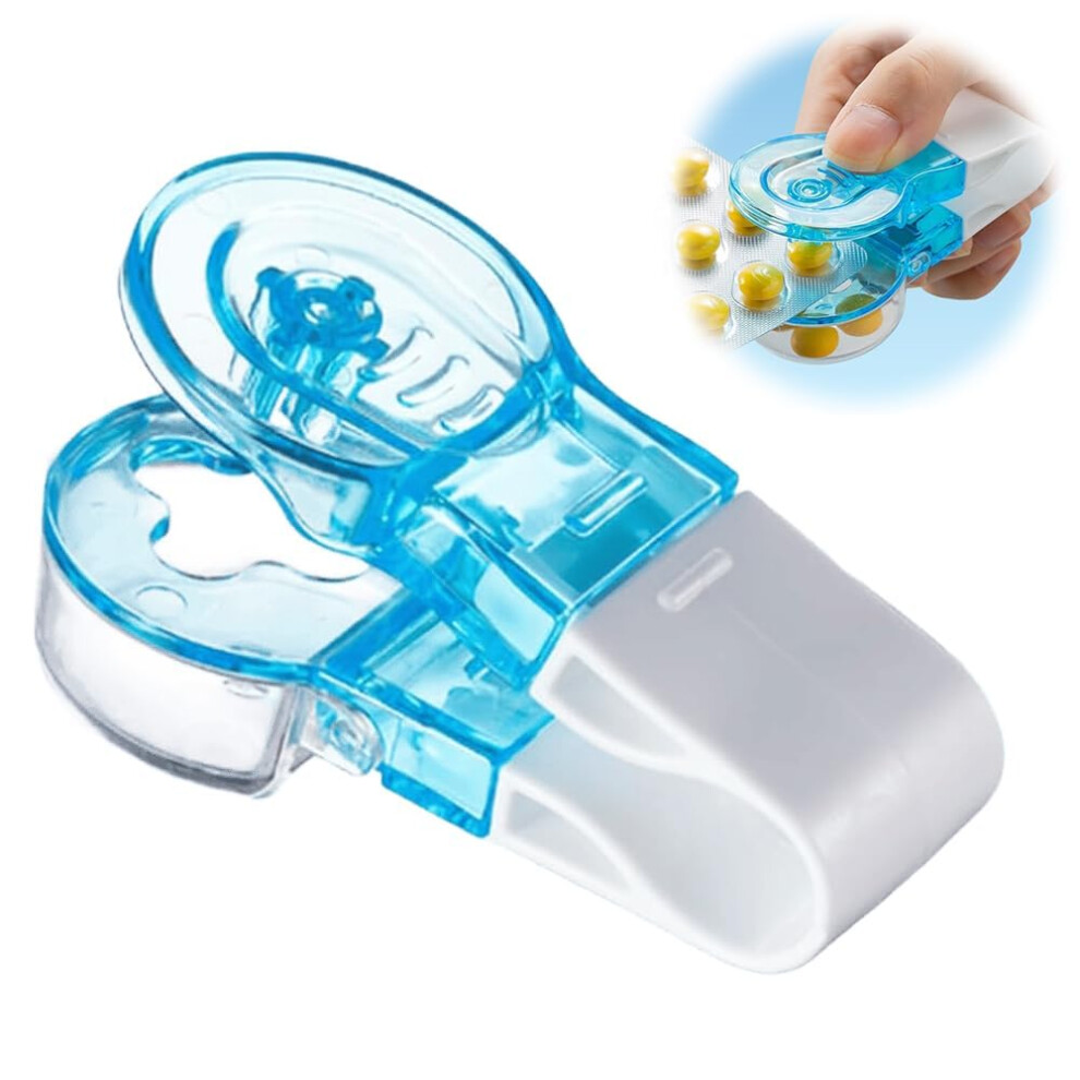Jerpsen Portable Pill Taker Household Gadgets, Pill Popper For Blister Packs, Travel Pill Extractor Opener Popper Assistance Tool (1 Pcs)