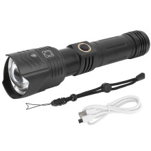 Taschenlampe mit verstellbarem Lichtkegel, superhelle LED mit mehreren Lichtmodi, hochwertige Materialien für den Außen- und Innenbereich