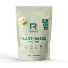 Reflex Nutrition Plant Based Protein - 21g Vegan Protein Powder (Pea Protein, Brown Rice Protein & Pumpkin Seeds) - Digestive Enzymes & Vitamin B12 -
