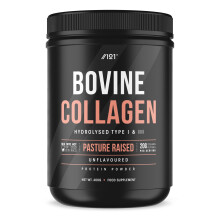 Grass Fed Collagen Protein Powder 400g - Type I & III Pasture Raised - Bovine Hydrolysed Collagen Peptides - Unflavoured – by Alpha01