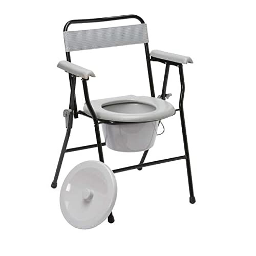 Drive Devilbiss Folding Lightweight Commode, 5 Litre Pan 1