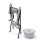 Drive Devilbiss Folding Lightweight Commode, 5 Litre Pan 3