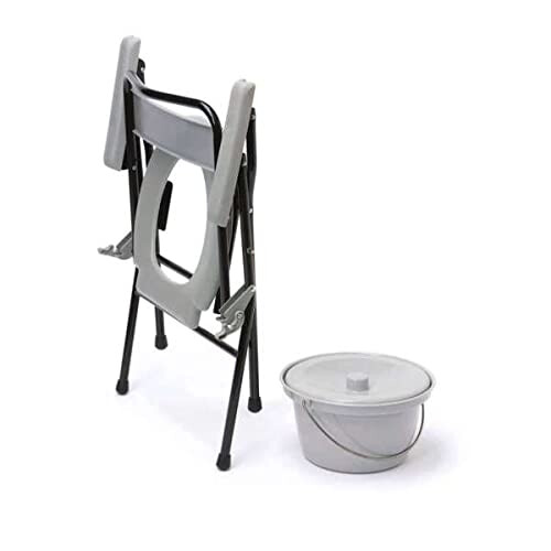 Drive Devilbiss Folding Lightweight Commode, 5 Litre Pan 2