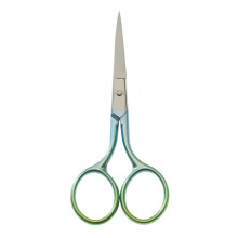 Ciseaux à sourcils, outils de soin de style vintage pour une utilisation polyvalente, avec lames en acier inoxydable extra tranchantes, idéaux pour