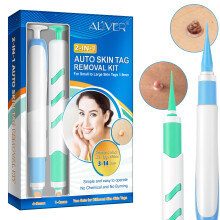 Skin Tag Remover Kit with 40 Bands (1mm-9mm) - Auto Fast-Acting Safe Skin Tag Remover Tools Wart Removal Skin Mole (Blue 60 Bands)