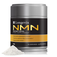 LONGEVIX NAD Powder 50,000mg/50g - Pure - High Strength NAD Supplement - NAD+ Support - Vegan - NAD Supplements UK Pure