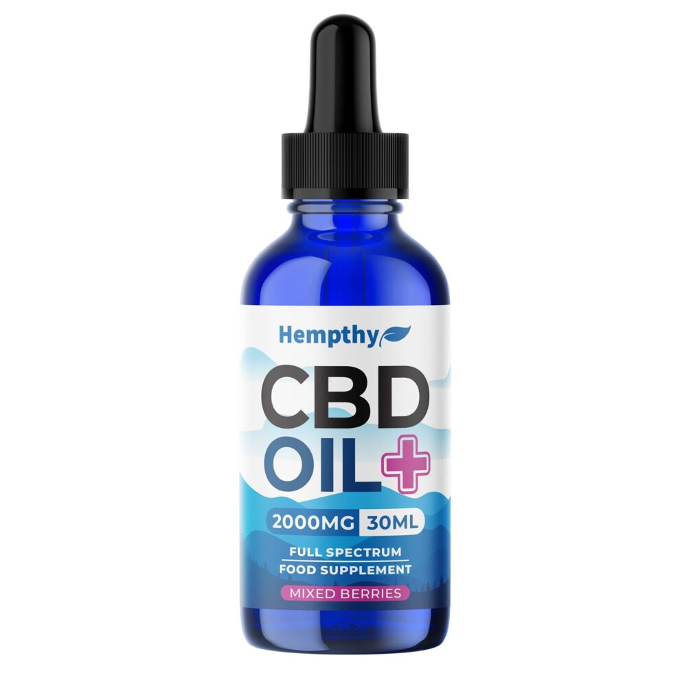 Hempthy High Strength Cbd Hemp Oil Drops - Premium Cannabidiol Cbd - Cbd Drops With Real Cannabis For Sleep, Anxiety Relief & Pain - Cannabis Oil For Pain Re