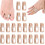 Ισιωτικά δακτύλων Hammer Toe, Αντιολισθητικός διορθωτής δακτύλων από ύφασμα για 1