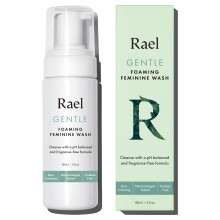 Rael Gentle Foaming Intimate Wash - pH Balanced for Women, Daily Freshness with Clean Ingredients for Sensitive Skin, Dermatologist Tested, Fragrance