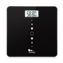 Himaly Digital Body Weight Bathroom Scales High Precision Weighing Scale, Backlight Display, Slim Design with 4 High Presion Strain Gauge Sensors Sys
