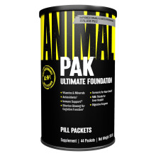 ANIMAL Pak Ultimate Foundation - 12-in-1 Multivitamin Complex with Vitamins, Minerals & Amino Acids - with Vitamin D3 K2 & Magnesium - 44 Packs of 8