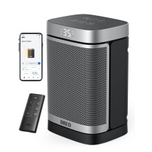 Dreo 1500W Smart Space Heaters for Indoor Use, Portable Heater with 70Oscillation, WiFi Alexa & Google Assistant Electric Heater, with Thermostat &
