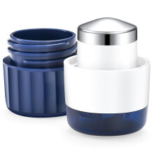 Fullicon 3 in 1 Pill Crusher for Tablets with Stainless Steel Grinding Head, Tablet Crusher for Pills & Pet, Pill Grinder with Storage, Pill Cutter S