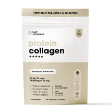 Feel Complete | High Protein Collagen | No Sugar, No Sweeteners | Unflavoured | Grass Fed & Hydrolysed | Premium Type 1 & 3 Bovine Peptides | Halal |