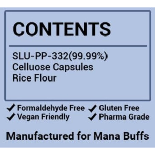 SLU-PP-332 (Third Party Tested) 60 Count Mitocondrial and Metabolic Support 2